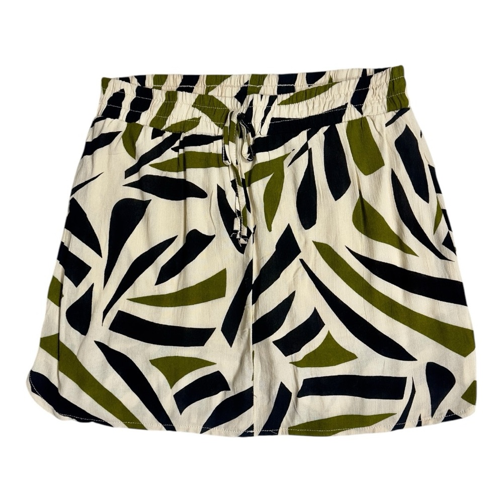 ROYALTY FOR ME Women’s Dolphin Rayon Knit Abstract High Rise Pull On Skort NWOT - Picture 5 of 12